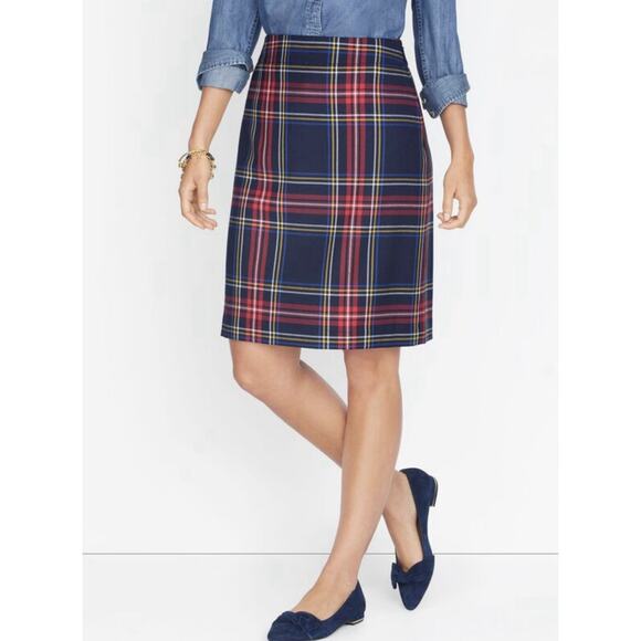 Holiday Plaid Skirt Bundle – Talbots & J.Crew Size 6, Tartan, Festive Academia - Picture 11 of 16